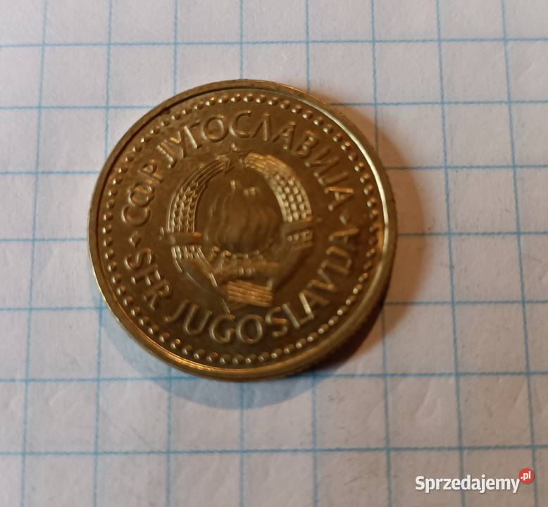 2 DINARY 1984 JUGOSŁAWIA Piszczac