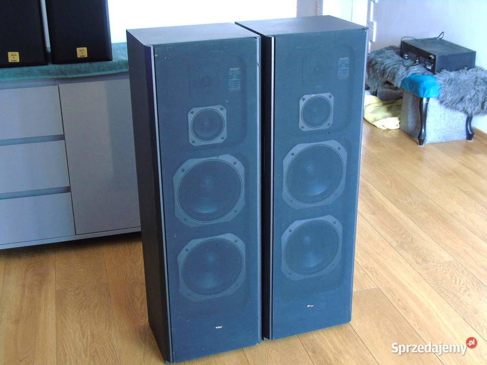 Kolumny SHARP CP7700 mocne 2 x 250 wat 8 ohm Słuchawki i głośniki Jasło