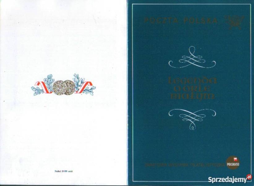 Karnet Leg Orła Biał Fi bl 108Pr A 1993 Gliwice