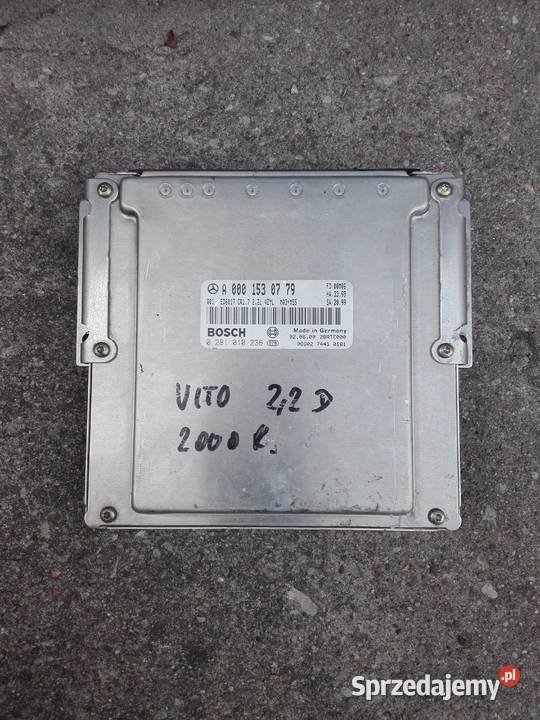 komputer sterownik mercedes vito A 000 153 07 79 osobowe kujawsko-pomorskie
