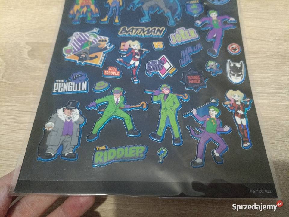 Naklejki wypukłe Batman 32 Kwidzyn