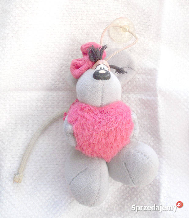 mała maskotka myszka vintage zawieszka myszka Tkanina  Bydgoszcz