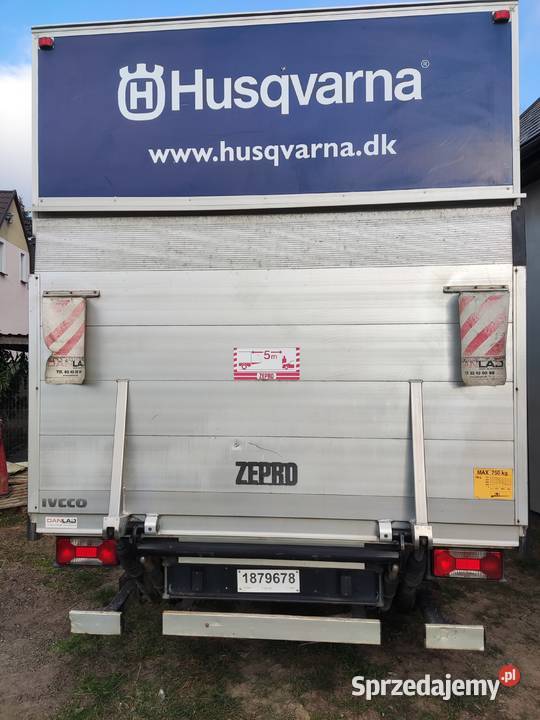 Kontener z windą Iveco wielkopolskie Kawęczyn