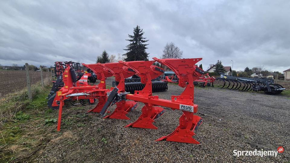Pług obrotowy POM 4 skibowy 31 stal borowa lubelskie Barchaczów sprzedam
