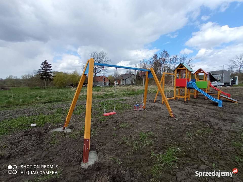 HUŚTAWKA Z CERTYFIKATEM NA PLAC ZABAW