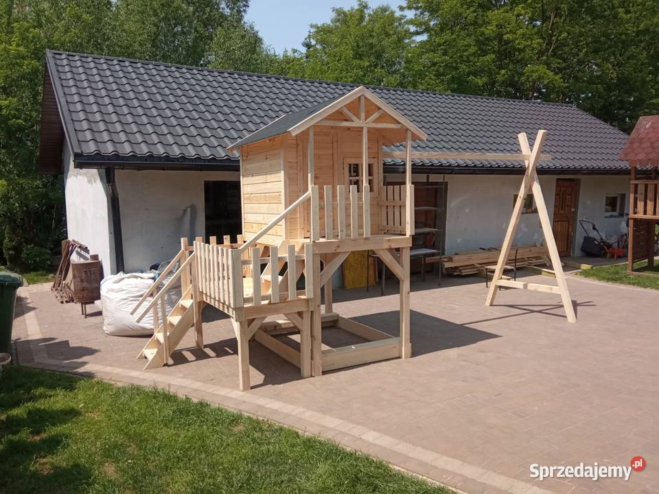 Domek drewniany dzieci