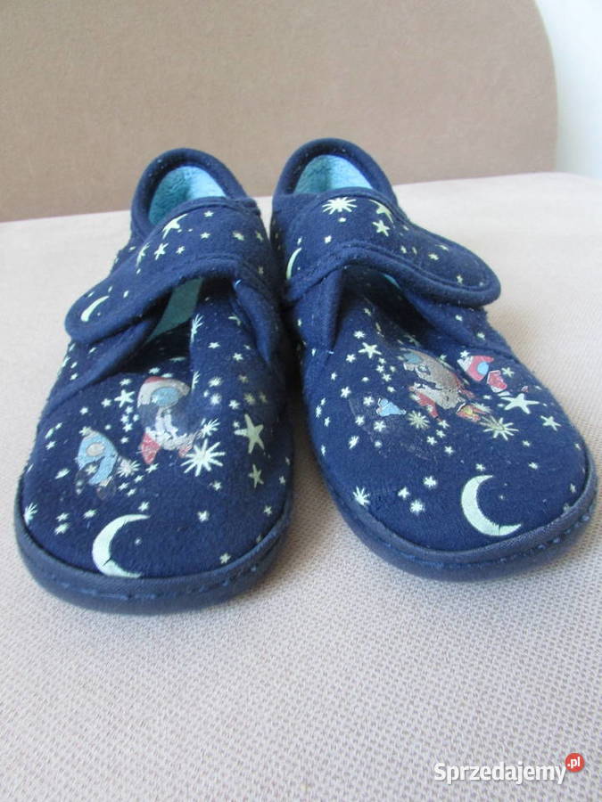 pantofe kapcie dziecka 3132 na rzep świecące 19cm małopolskie Kraków