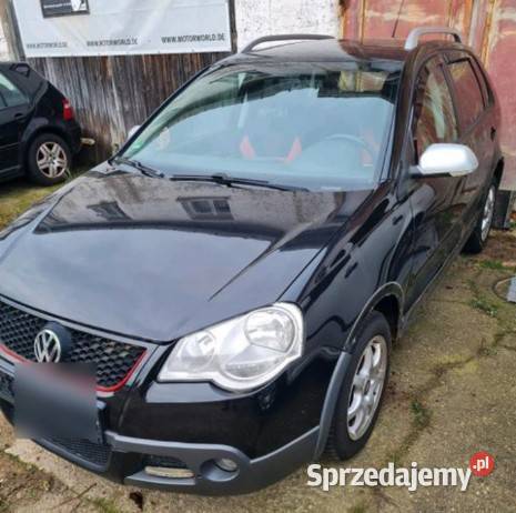 VW polo cross zderzak fotel czesci