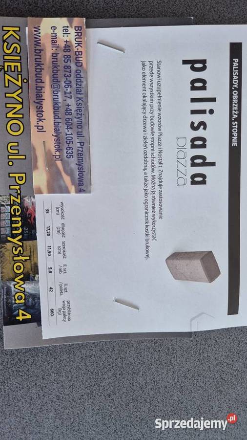 Palisada ogrodowa podlaskie Hryniewicze