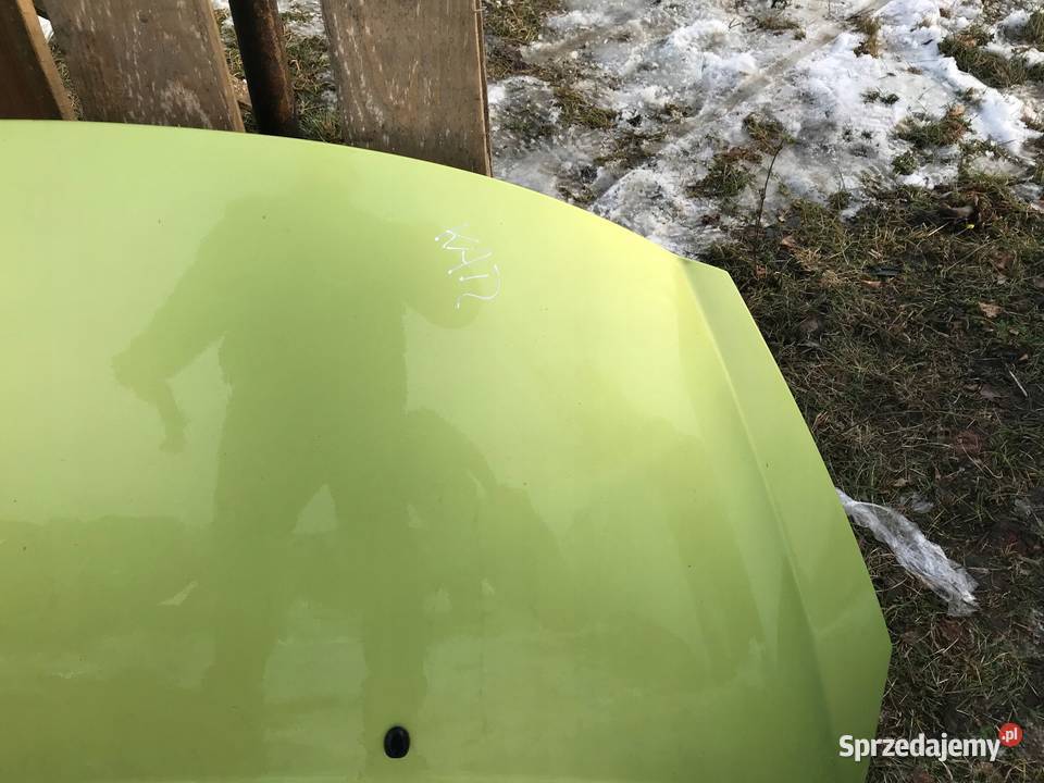 PEUGEOT 207 MASKA POKRYWA ZIELONA KAR