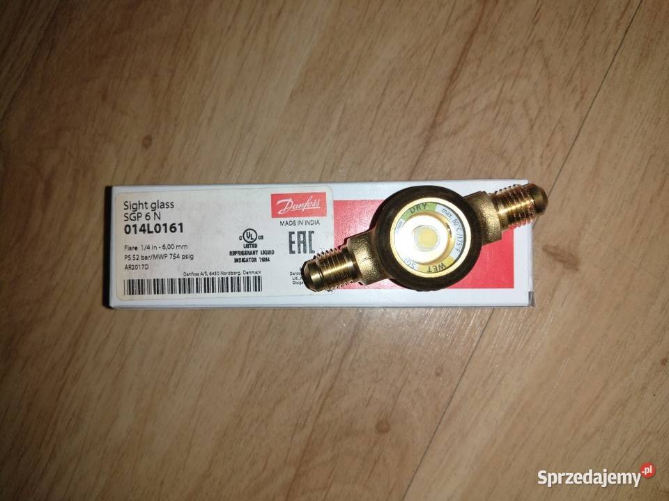 Wziernik SGP 6 N DANFOSS 014L0161 śrubunkowy