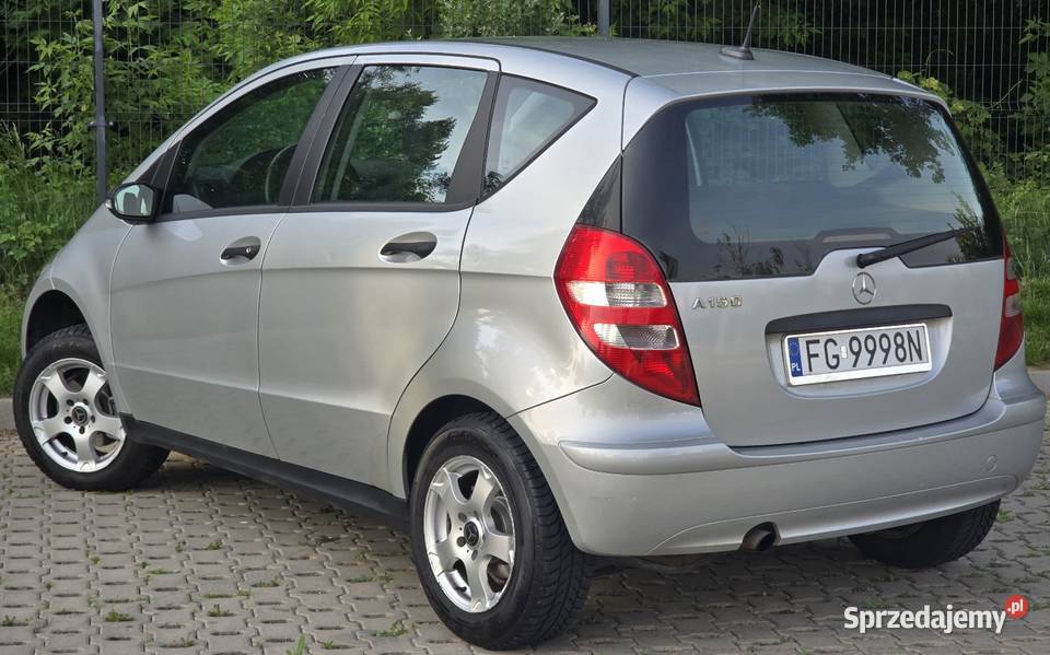 Mercedes A150 W169 2006 15 benzyna Manual kupiony w Polsce Klasa A Gniezno sprzedam