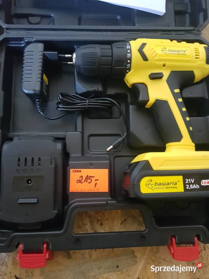 WKRĘTARKA BAWARIA GERMANY CD2003 2x21V 50NM Elektryczne Głogowa