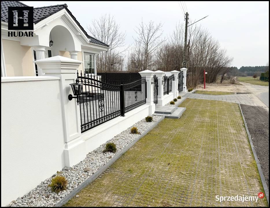 Ogrodzenia dworkowe stylowe pałacowe boniowane Gdańsk