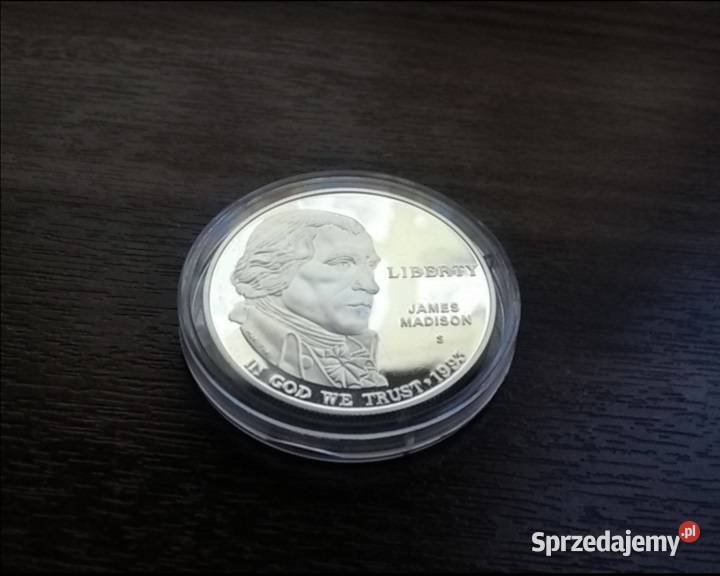 1 dolar USA srebro Madison Statua Wolności opolskie Opole