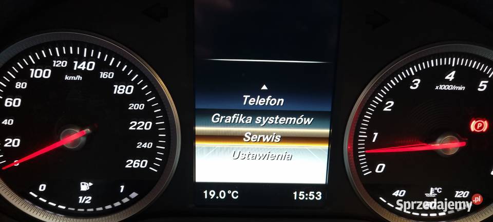 Mercedes C W205 SALON Bezwypadkowy Niski 180