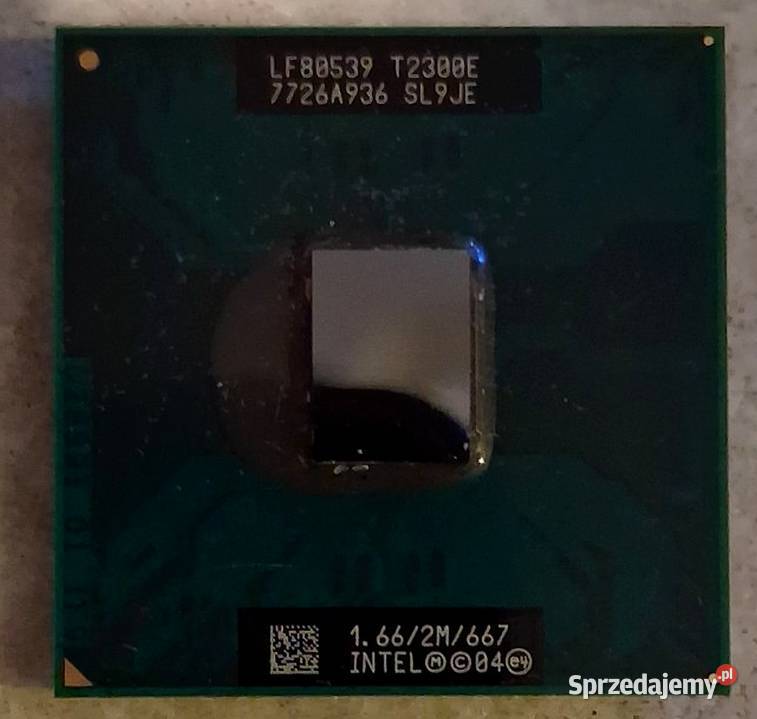 Procesor Intel Core Duo T2300E Opole