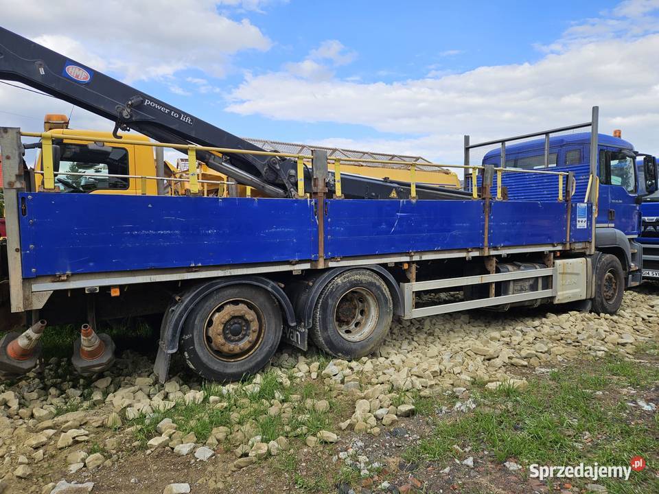 MAN TGS 26360 EURO 6 2014 Dźwig HMF 1420 nie Ropczyce