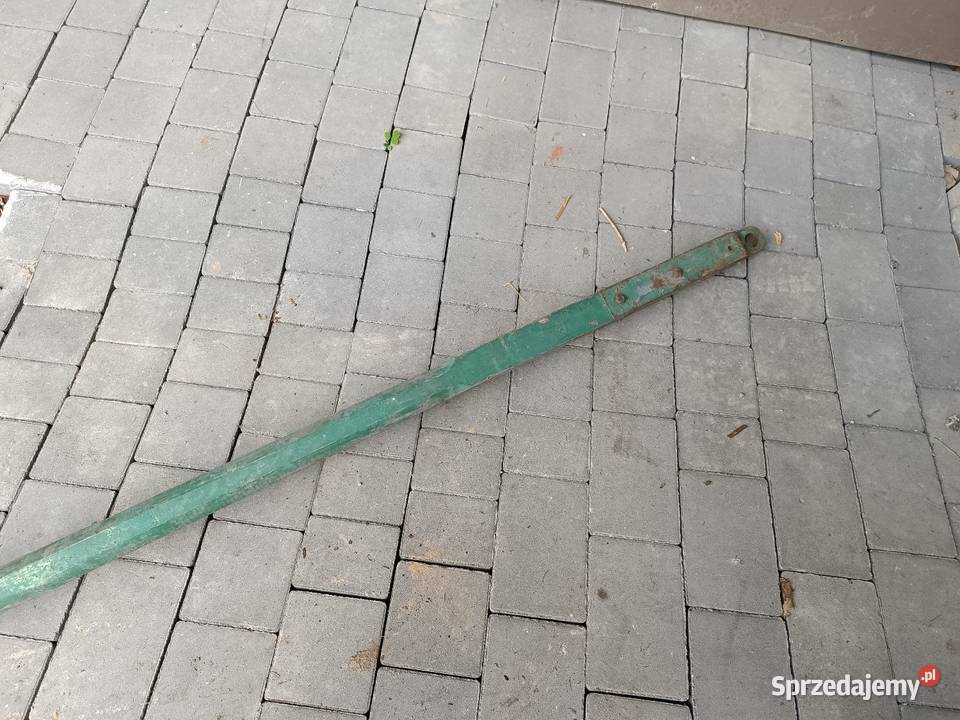 Zabytkowy dyszel do wozu konnego okucie zaczep
