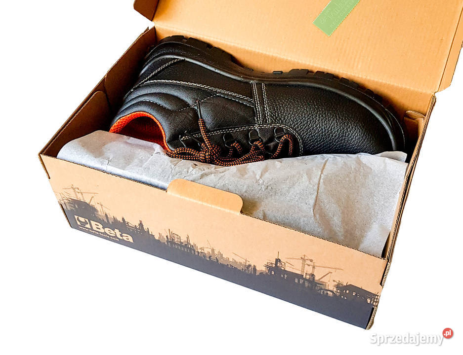 Buty Robocze Skórzane BETA 7243BK rozmiar 45 małopolskie Kraków