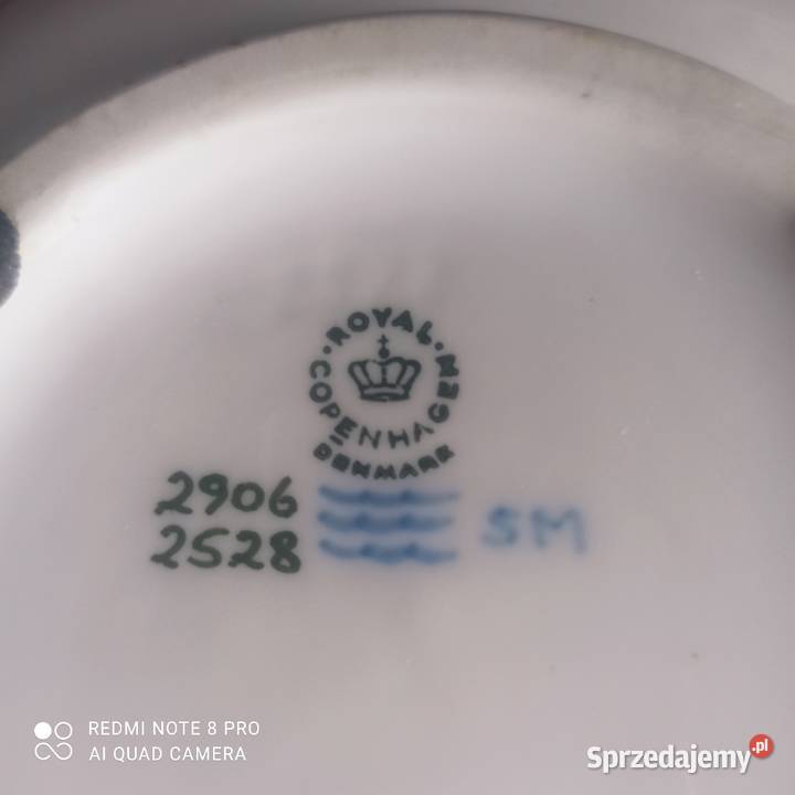 Paterka Royal Copenhagen Dania Zamek Kronborg pomorskie Gdańsk