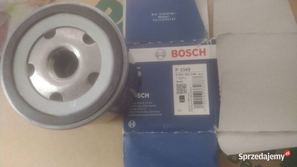 Filtr oleju Bosch P3349 Oleju Warszawa sprzedam