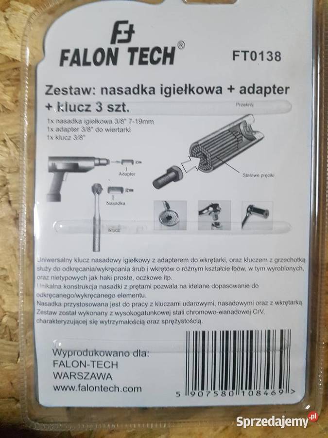 NASADKA IGIEŁKOWA UNIWERSALNA KLUCZ GRZECHOTKA sprzedam