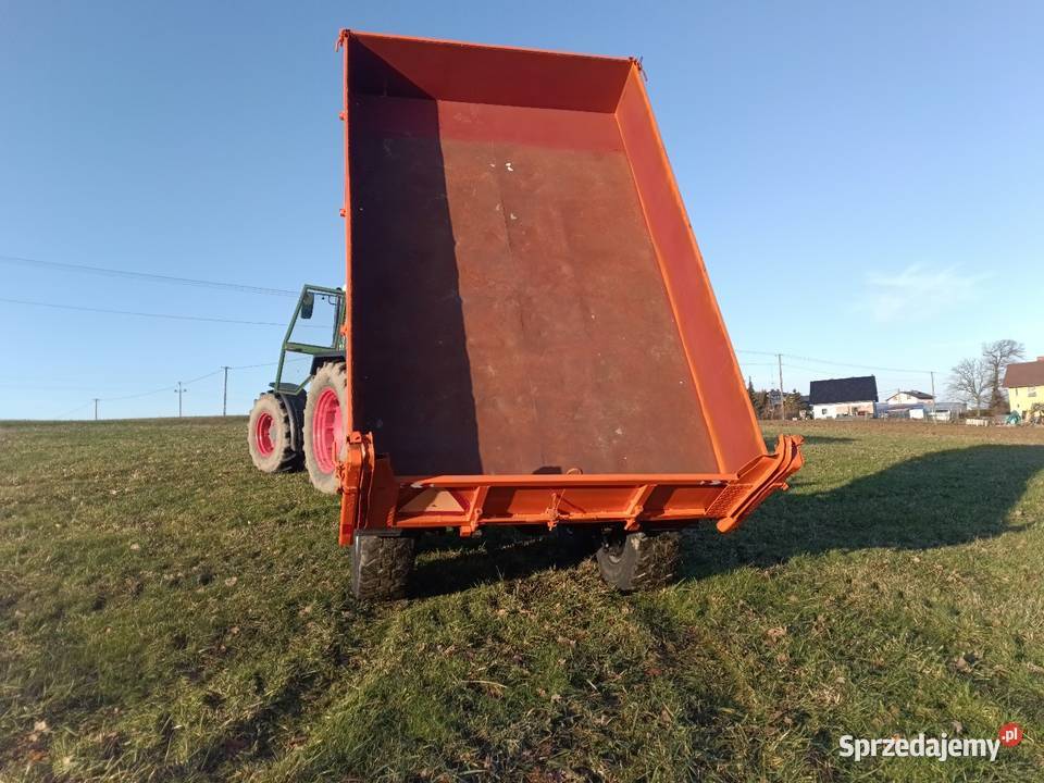 Przyczepą wywrotka 3 strony tandem 4x4 jedyna Iłownica