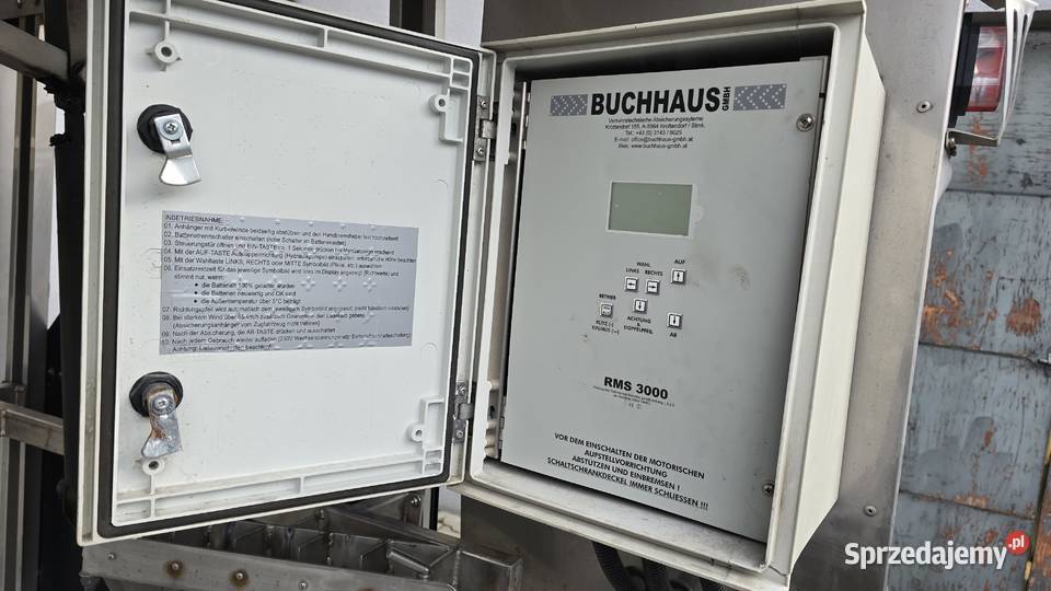 Humbaur Buchhaus RMS 3000 LED Ostrzegawcza 2017r