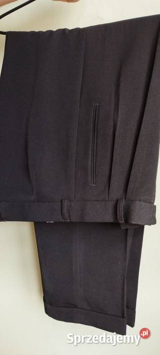 Spodnie czarne męskie garniturowe eleganckie Wrocław