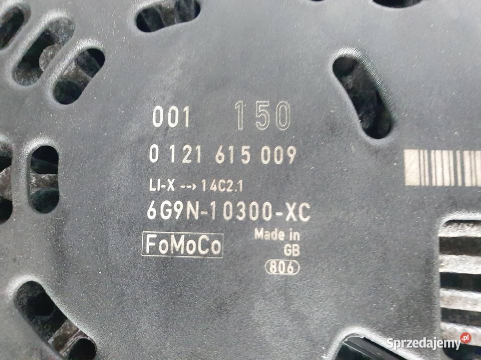 ALTERNATOR Ford Focus C 20 TDCI 0121615009 Chełm