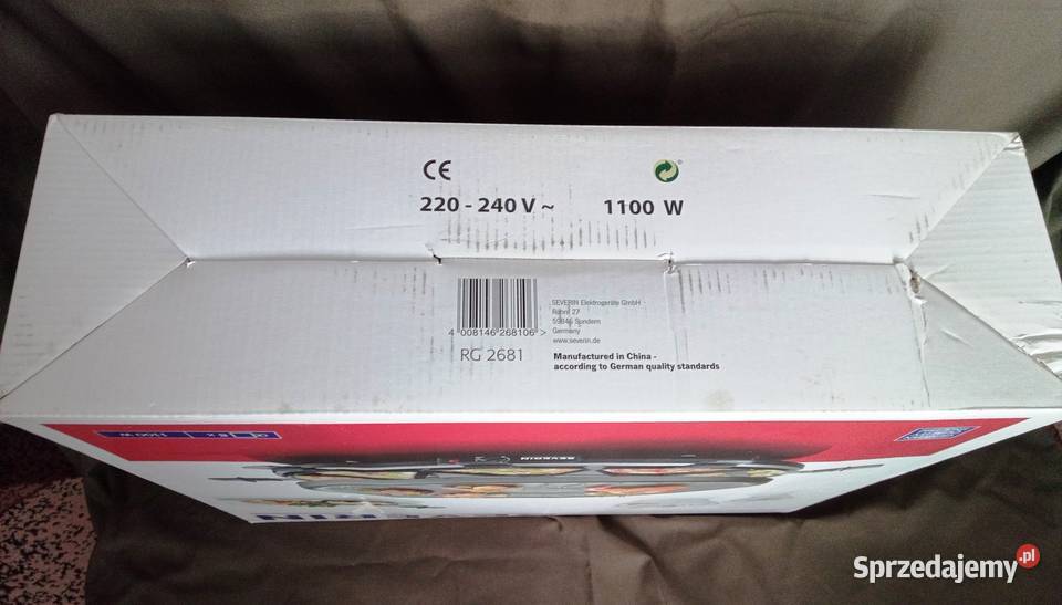 Grill elektryczny SEVERIN Legionowo sprzedam