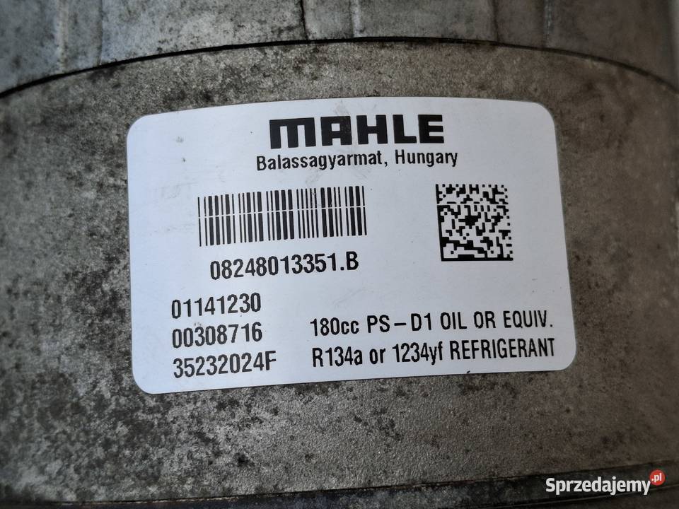 MASERATI LEVANTE GHIBLI QUATTROPORTE SPRĘŻARKA Kompresory klimatyzacji Bieleń