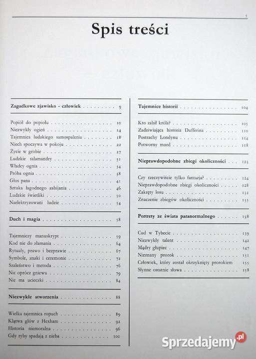 Nie wyjaśnione zjawiska Wyd Muza 1993 r książka Lublin sprzedam