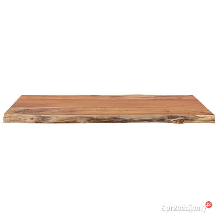 Blat do stołu 80x60x25 drewno akacjowe naturalna Warszawa