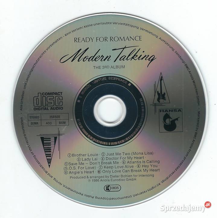 CD Modern Talking Ready For Romance The 3rd Brwinów