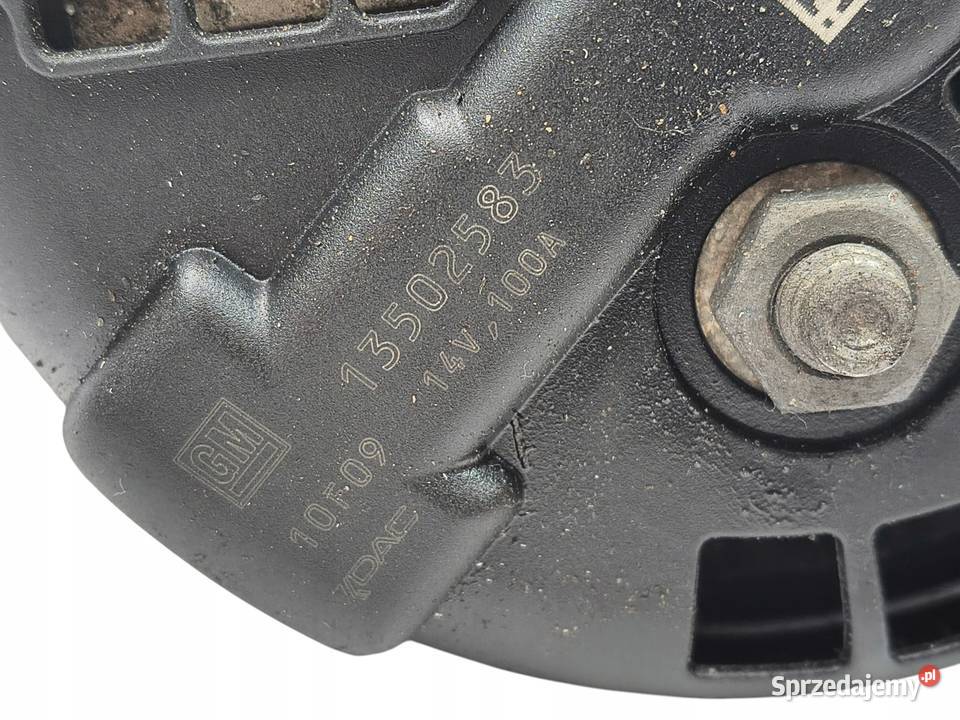 ALTERNATOR Opel Insignia A 20 CDTI 13502583 GM lubelskie Chełm