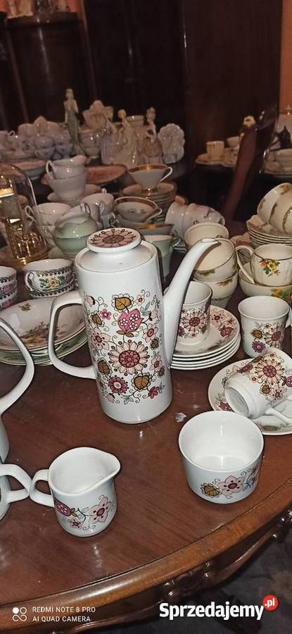 Serwis do kawy na 5 osób Z jabłkami JG Meakin Gdańsk