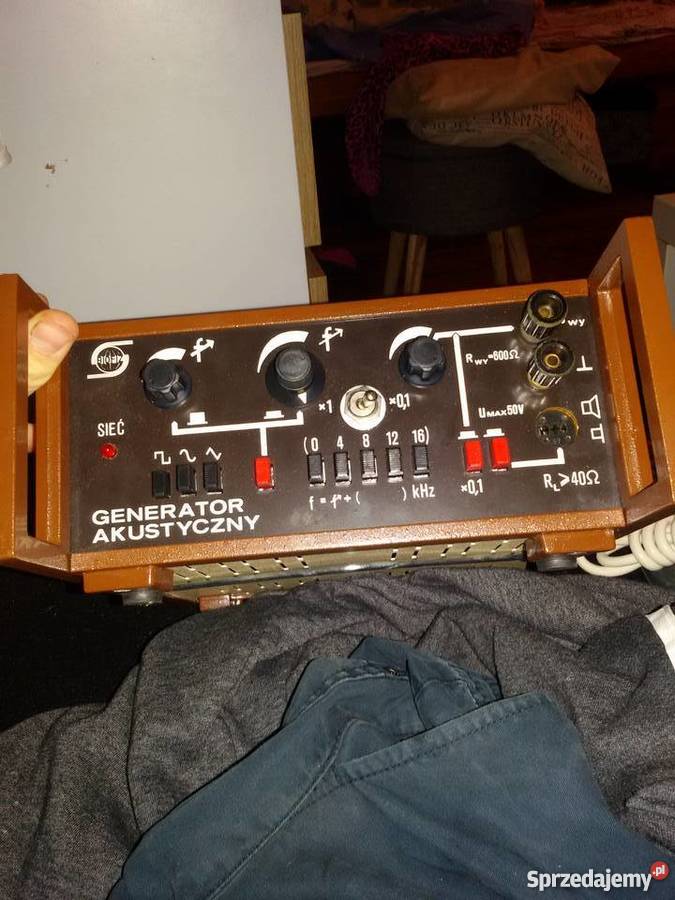 Generator akustyczny firmy polskie Biofiz Konopki