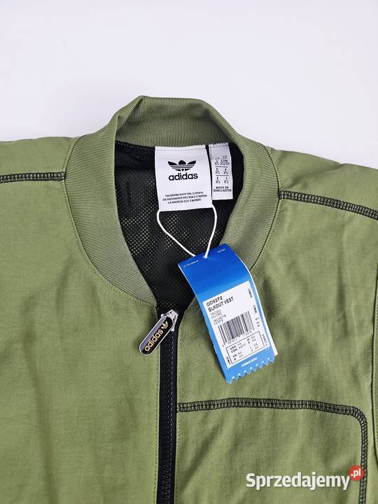 Nowy zielony bezrękawnik Adidas xs 34 mazowieckie Łomianki Dolne