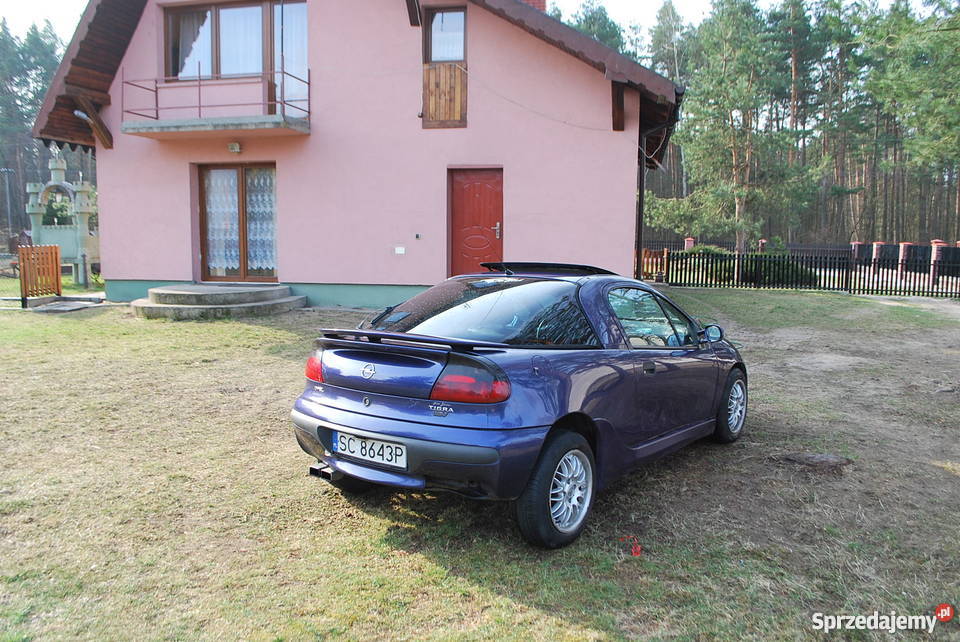 OPEL TIGRA 16LPG Opłaty Alu Xenon Skóra TANIO