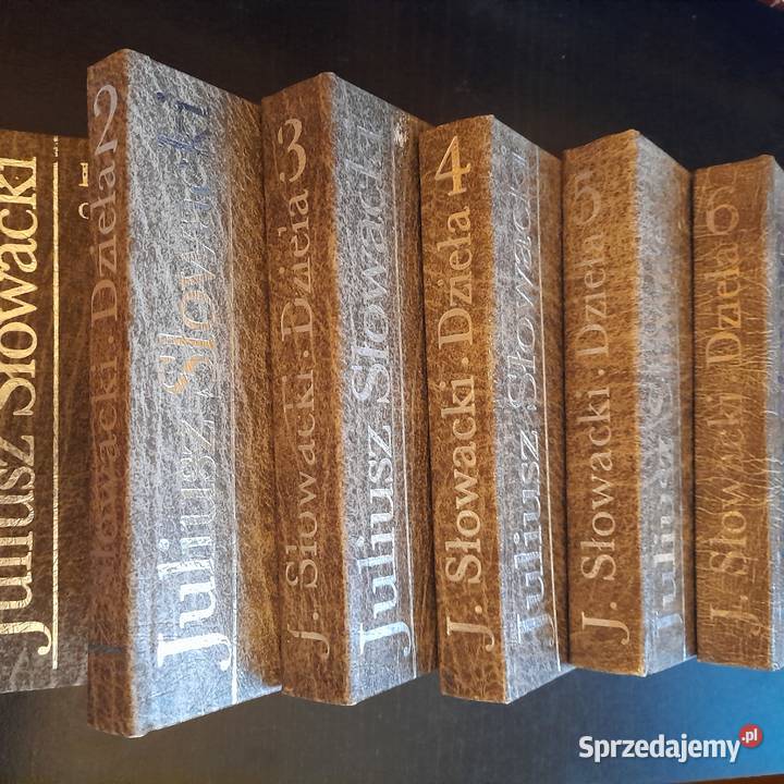 Juliusz Słowacki Dzieła 6tomów Warszawa