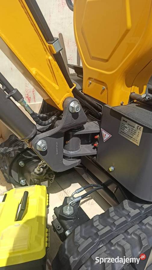 Mini koparka 1t 1000 skrętne ramię chwytak NOWA Rogów