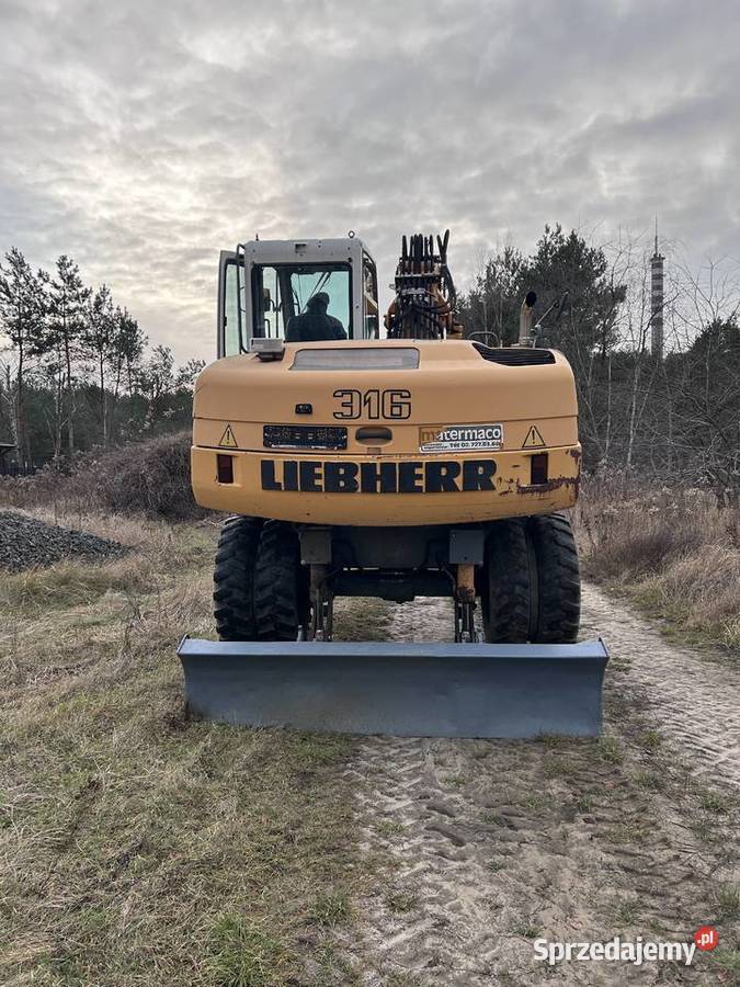 Liebherr A316 2005r Płock