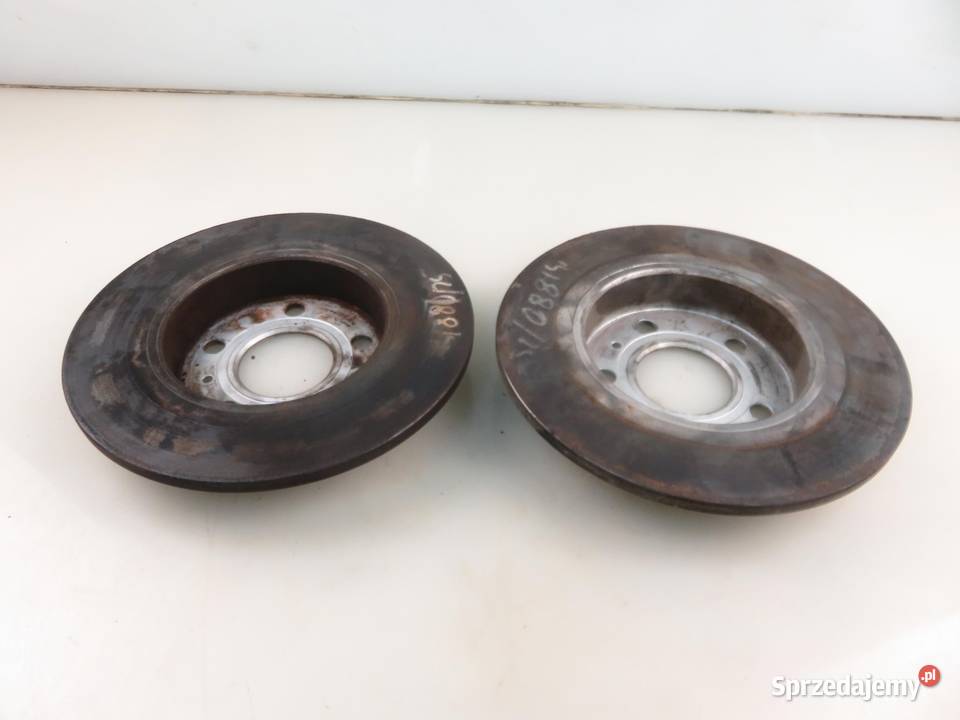 TARCZE HAMULCOWE TYŁ OPEL ZAFIRA A 20 DI 16V