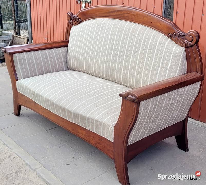 Stara sofa Biedermeier 9 Mała Karczma