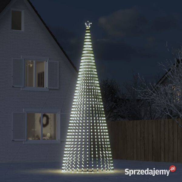 vidaXL Choinka LED 1544 LED Zimna biel 500 mazowieckie Warszawa sprzedam