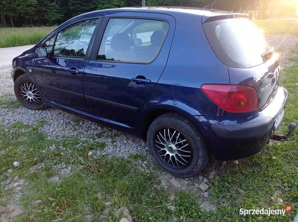 Peugeot 307 16 benzyna 170 przebiegu Nowy ABS Kąclowa