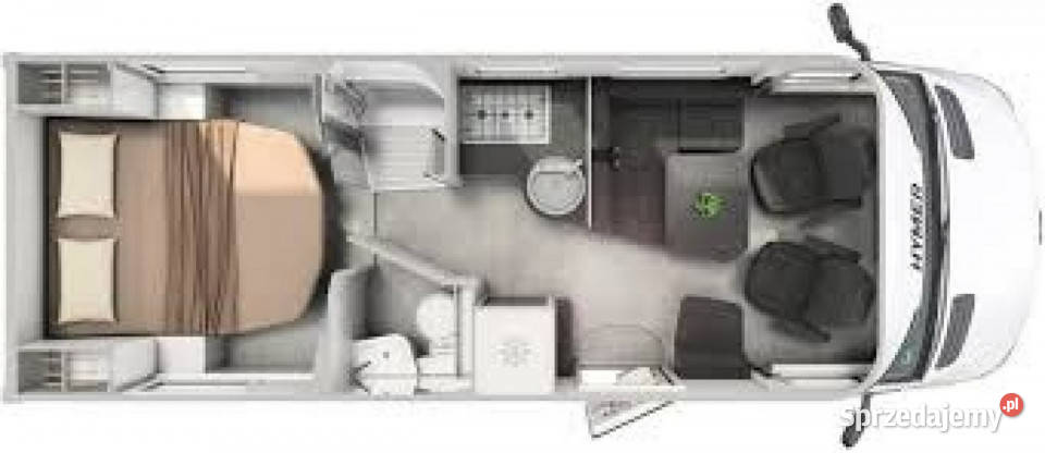 samochody kempingowe Hymer BMCT 690 Jedyny Gaj