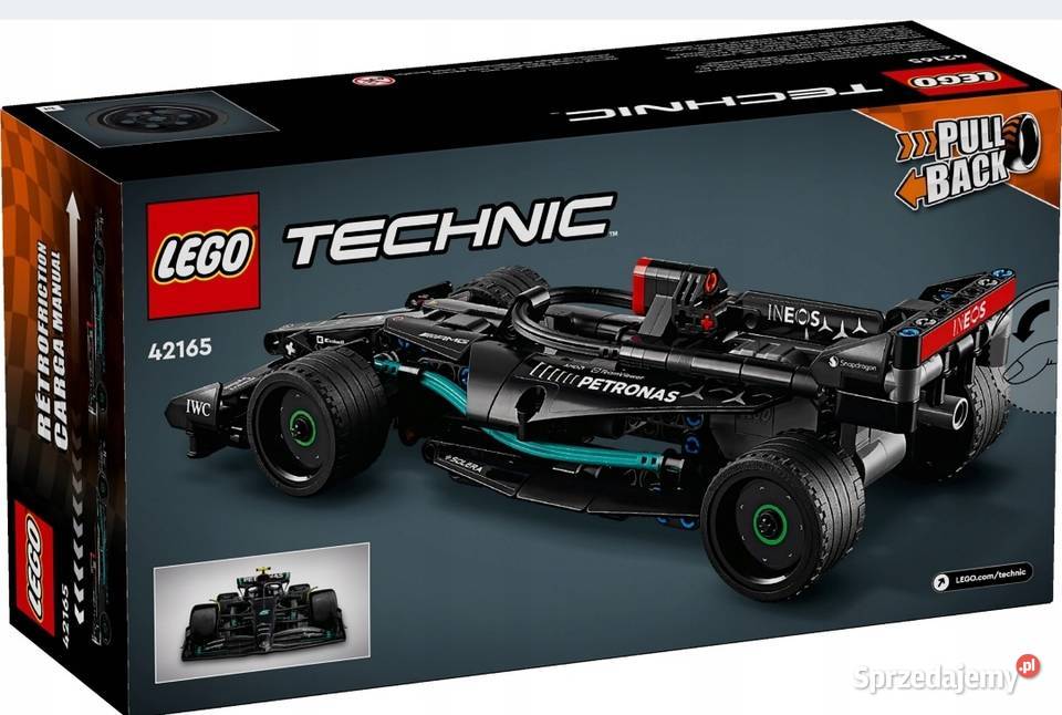 LEGO TECHNIC MERCEDES AMG F1 Silnik naciągowy śląskie
